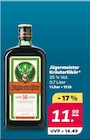 Kräuterlikör von Jägermeister im aktuellen Netto mit dem Scottie Prospekt für 11,99 €