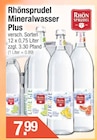 Mineralwasser Plus im Getränke City Prospekt Mineralwasser Plus von Rhönsprudel im aktuellen Getränke City Prospekt für 7,99 €