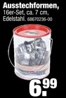 tejo's SB Lagerkauf - Ausstechformen Angebot im Prospekt Ausstechformen bei tejo's SB Lagerkauf im Prospekt "" für 6,99 €