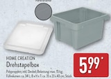 Drehstapelbox von HOME CREATION im aktuellen ALDI Nord Prospekt für 5,99 €