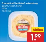 Frischkäse/-zubereitung im Angebot bei Netto Marken-Discount in Coesfeld Frischkäse/-zubereitung Angebote von Freshdelice bei Netto Marken-Discount Coesfeld für 1,99 €