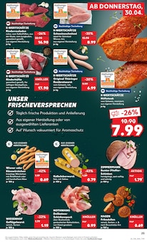 Hackfleisch im Kaufland Prospekt "KNÜLLER" mit 67 Seiten (Leipzig)