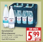 Mineralwasser von Gerolsteiner im aktuellen EDEKA Prospekt