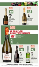 Promos Prosecco dans le catalogue "FOIRE AUX VINS" de Carrefour Market Prosecco en promo dans le catalogue Carrefour Market à la page 55