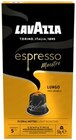 Espresso Lungo Kaffeekapseln oder Espresso Classico Kaffeekapseln im Angebot bei REWE in Wismar Espresso Lungo Kaffeekapseln oder Espresso Classico Kaffeekapseln Angebote von Lavazza bei REWE Wismar für 2,79 €