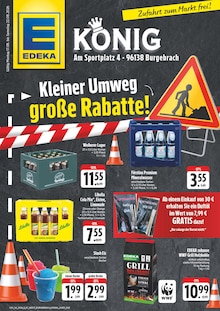 EDEKA Burgebrach Prospekt der aktuellen Woche, gültig von 17.08.2026 bis 22.08.2026 Aktueller EDEKA Burgebrach Prospekt "Wir lieben Lebensmittel!" mit 40 Seiten