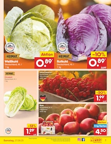 Äpfel im Netto Marken-Discount Prospekt "Aktuelle Angebote" mit 59 Seiten (Erfurt)