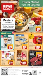 REWE Prospekt für Sonsbeck: "Dein Markt", 27 Seiten, 26.01.2026 - 31.01.2026