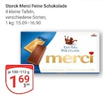 Aktuelles Merci Feine Schokolade Angebot bei GLOBUS in Salzgitter ab 1,69 €