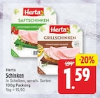 SAFTSCHINKEN von Herta für 1,59 € bei EDEKA im Angebot SAFTSCHINKEN von Herta im aktuellen EDEKA Prospekt