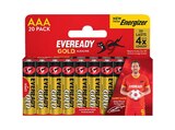Eveready Gold Micro (AAA) 20 Stück Primärbatterie AAA Batterie, Zinc-Manganese Dioxide, 1,5V Volt 1 im MediaMarkt Saturn Prospekt Eveready Gold Micro (AAA) 20 Stück Primärbatterie AAA Batterie, Zinc-Manganese Dioxide, 1,5V Volt 1 von ENERGIZER im aktuellen MediaMarkt Saturn Prospekt für 7,99 €