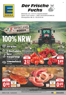 EDEKA Sankt Augustin Prospekt der aktuellen Woche, gültig von 11.08.2025 bis 16.08.2025 Aktueller EDEKA Sankt Augustin Prospekt "Aktuelle Angebote" mit 24 Seiten