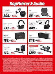 Bluetooth-Lautsprecher Angebot im aktuellen MediaMarkt Saturn Prospekt auf Seite 2