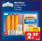 Mini Wiener Angebote von Hofmaier bei Netto Marken-Discount Stuttgart für 2,29 €
