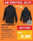 Herren-Sweatjacke von NEWCENTIAL im aktuellen Kaufland Prospekt