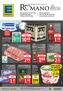 EDEKA Prospekt der Woche "Aktuelle Angebote" Seite 1, 30.06.2025 bis 05.07.2025 für Köln Aktueller EDEKA Prospekt "Aktuelle Angebote" Seite 1 von 24 Seiten für Köln