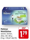 Wohlfühltee Angebote von Meßmer bei EDEKA Frankenthal für 1,79 €