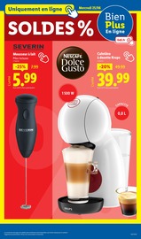 Cafetière À Dosettes Angebote im Prospekt "Le vrai prix des bonnes choses" von Lidl Cafetière À Dosettes Angebote im Prospekt "Le vrai prix des bonnes choses" von Lidl auf Seite 39