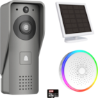Portier vidéo solaire hd 3mp sans fil en promo chez Brico Dépôt Portier vidéo solaire hd 3mp sans fil dans le catalogue Brico Dépôt