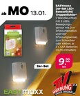 2er-Set LED-Sensorlicht/Treppenlichter von EASYmaxx im aktuellen Netto mit dem Scottie Prospekt für 9,99 €