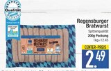 Regensburger Bratwurst Angebote bei EDEKA Straubing für 2,49 €