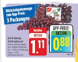 Tafeltrauben rot bei EDEKA im Prospekt "" für 0,88 €