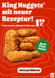 Chicken Nuggets Angebot im aktuellen Burger King Prospekt auf Seite 1