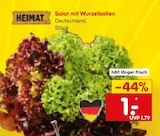Salat mit Wurzelballen Angebote von Heimat bei Netto Marken-Discount Koblenz für 1,00 €