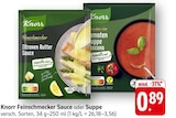 Feinschmecker Zitronen Butter Sauce Angebote von Knorr bei EDEKA Homburg für 0,89 €