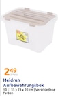 Aufbewahrungsbox im Angebot bei Action in Neunkirchen Aufbewahrungsbox Angebote von Heidrun bei Action Neunkirchen für 2,49 €