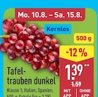 Tafeltrauben dunkel bei ALDI Nord im Osnabrück Prospekt für 1,39 €