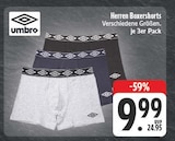 Herren Boxershorts Angebote von Umbro bei E center Ansbach für 9,99 €