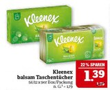 Kleenex balsam Taschentücher von balsam im aktuellen Marktkauf Prospekt