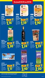 Prix et réduction Tablette De Chocolat dans le prospectus Lidl en cours Offre Tablette De Chocolat dans le catalogue Lidl du moment à la page 15
