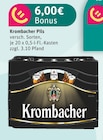 Krombacher Pils Angebote von Krombacher bei Akzenta Hilden für 6,00 €