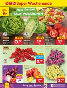 Blumen im Netto Marken-Discount Prospekt "Aktuelle Angebote" mit 58 Seiten (Hamburg)