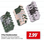 3 Paar Sneakersocken Angebote bei Lidl Chemnitz für 2,99 €