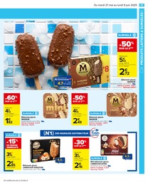 Prix et réduction Mini Bâtonnets Glacés dans le prospectus Carrefour en cours Offre Mini Bâtonnets Glacés dans le catalogue Carrefour du moment à la page 19