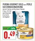 GOURMET GOLD oder PERLE KATZENNASSNAHRUNG im Angebot bei Marktkauf in Bottrop GOURMET GOLD oder PERLE KATZENNASSNAHRUNG Angebote von PURINA bei Marktkauf Bottrop für 0,49 €