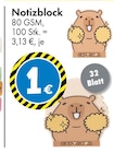 Notizblock bei TEDi im Weil der Stadt Prospekt für 1,00 €