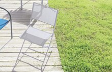 Chaise de jardin pliante poly - Géant Casino à Dijon Chaise de jardin pliante poly en promo chez Géant Casino Dijon à 16,90 €