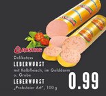 Leberwurst im Angebot bei E center in Essen Leberwurst Angebote von Rasting bei E center Essen für 0,99 €