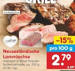 Neuseeländische Lammlachse im Angebot bei Netto Marken-Discount in Bochum Neuseeländische Lammlachse Angebote von Lieblings bei Netto Marken-Discount Bochum für 2,79 €