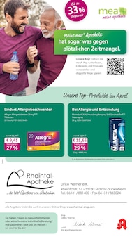 mea - meine apotheke Prospekt Unsere April-Angebote mit 4 Seiten