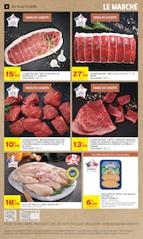 Promos Viande dans le catalogue "-50% DE REMISE IMMÉDIATE SUR LE 2ÈME" de Intermarché Super Viande en promo dans le catalogue Intermarché Super à la page 8