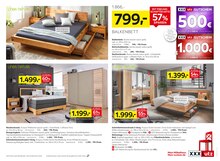 Bett im XXXLutz Prospekt "NR. 1 BEIM PREIS" mit 36 Seiten (Neuss)