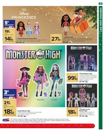 Prix et réduction Monster High dans le prospectus Carrefour en cours Offre Monster High dans le catalogue Carrefour du moment à la page 35