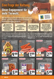 Schweinefleisch im EDEKA Prospekt "Aktuelle Angebote" mit 24 Seiten (Moers)