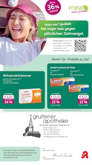 Aktueller mea - meine apotheke Prospekt "Unsere Juli-Angebote" für Haan Aktueller mea - meine apotheke Prospekt für Haan mit Seiten