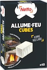 Allume-Feu Cubes x40 - NETTO - Netto à Cormeilles-en-Parisis Allume-Feu Cubes x40 - NETTO en promo chez Netto Cormeilles-en-Parisis à 0,29 €